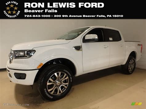 2019 Oxford White Ford Ranger Lariat Supercrew 4x4 131608703 Photo 16