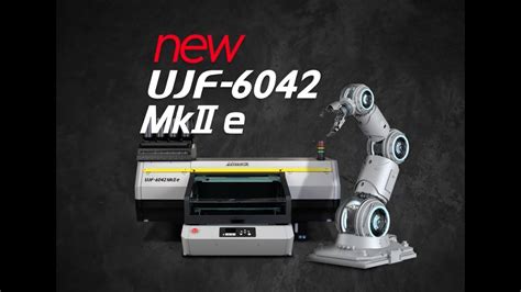 Mimaki UJF 6042 MkII e Robot Automatización de impresión digital