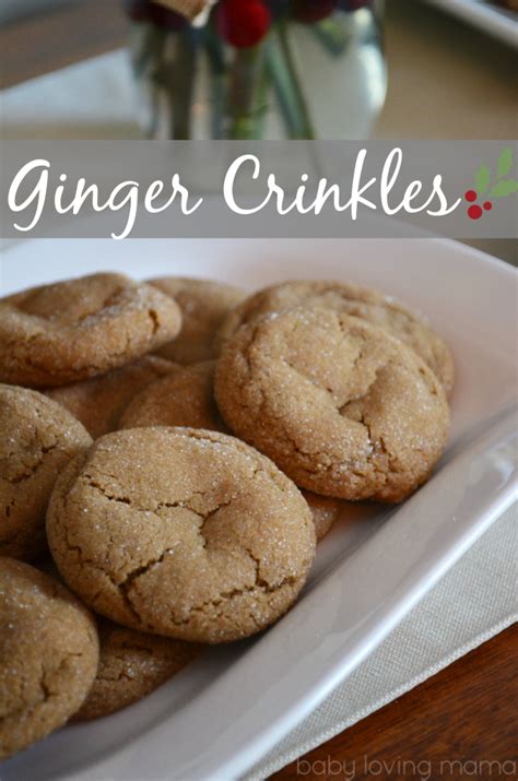 Ginger Crinkles Soft And Chewy Cookies From Betty Crocker Finding Zest