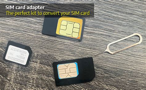 ISYFIX SIM Card Adapter Nano Micro Standard 4 In 1 Converter Kit With