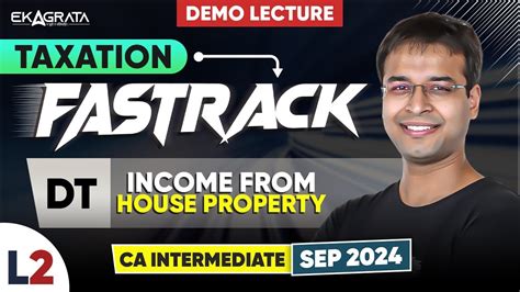 Ca Intermediate Taxation L Income From House Property By Nishant