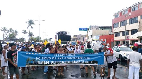 Iii Caminhada Do Povo De Ax E Sociedade Civil Em Defesa Do Abaet