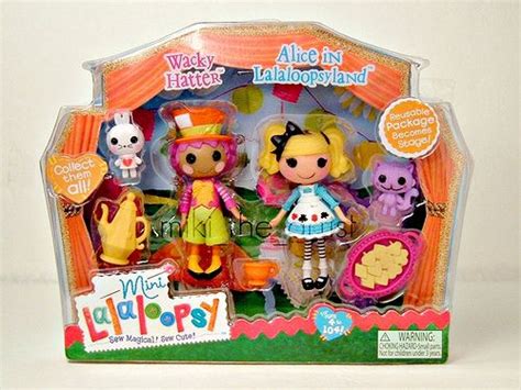 Lalaloopsy Mini Alice In Lalaloopsyland And Wacky Hatter Lalaloopsy