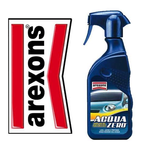 Acqua Zero Arexons 400 Ml Detergente Lavaggio A Secco Auto E Moto