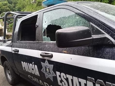 Hombres Armados Atacan Base De La Polic A En Mezcalapa Chiapas Muere