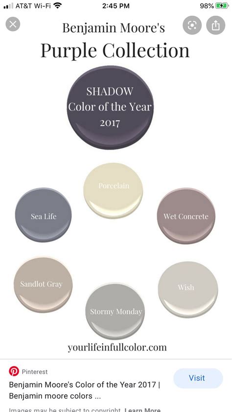 Benjamin Moore Stormy Monday 2112 50 Paint Color