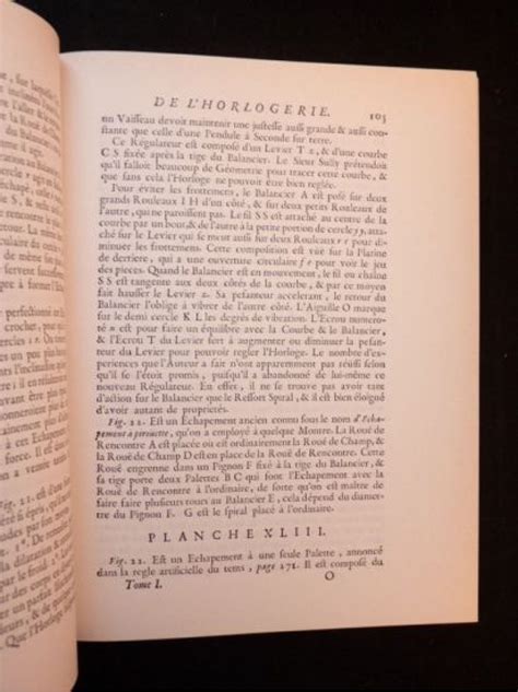 Thiout Traité De Lhorlogerie Mécanique Et Pratique Suivi Des Lettres