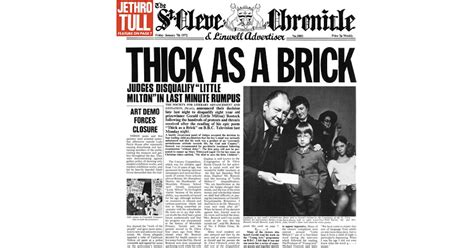 Jethro Tull THICK AS A BRICK (50TH ANNIVERSARY EDITION) Vinyl Record