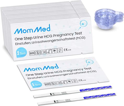 Mommed Pregnancy Test 25 Hcg Pregnancy Test Strips India Ubuy