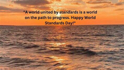 World Standards Day 2024 Inspirational Posters Quotes And More