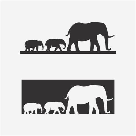 Elephant Logo Vector Illustrator Design Template 36406169 Vector Art at ...