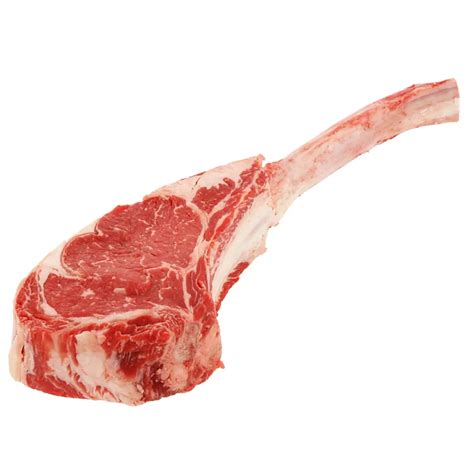 Fresh Beef Tomahawk Steak Bone In Thickvalue Beef Shop Meat At H E B