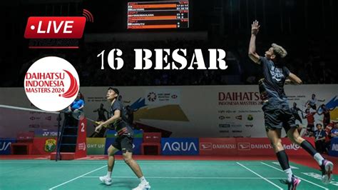 Live Bagas Fikri Ina Vs Koga Saito Jpn Indonesia Masters