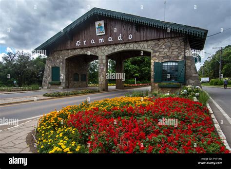 Pórtico Gramado Estilo Bávaro - Portico de Gramado, estilo bávaro,entrada da cidade de Gramado,Gramado ...