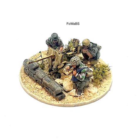 28MM BOLT ACTION WW2 Fallschirmjager Anti Tank Rifle Team Painted By