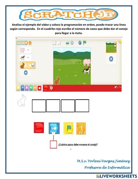 Introduction Scratch Jr Worksheet Artofit