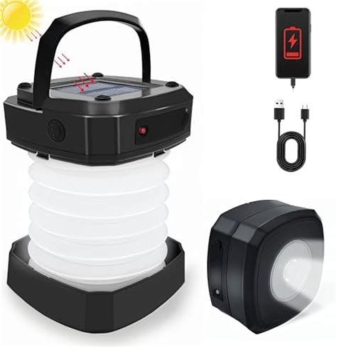 Amazon Kizen Solar Camping Lantern Led Lanterns For Power