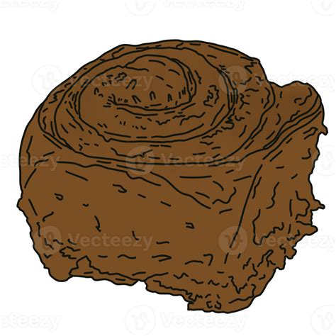 Sweet Cinnamon Roll 26827891 Png