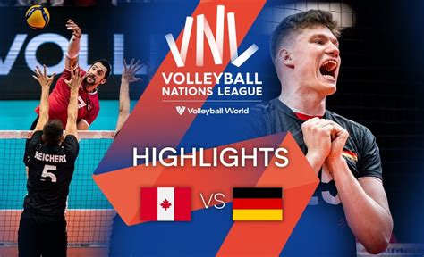 CAN Vs GER Highlights Week 1 Men S VNL 2022 VCP Volleyball