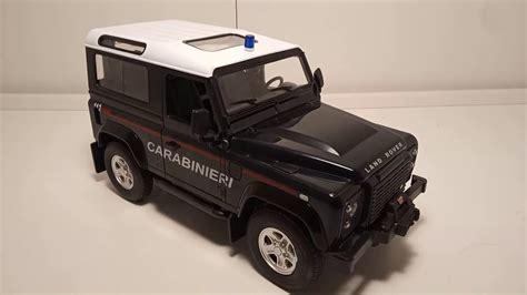 RC Rastar Land Rover Defender 1 14 Carabinieri Conversion With