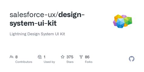 Github Salesforce Uxdesign System Ui Kit Lightning Design System Ui Kit