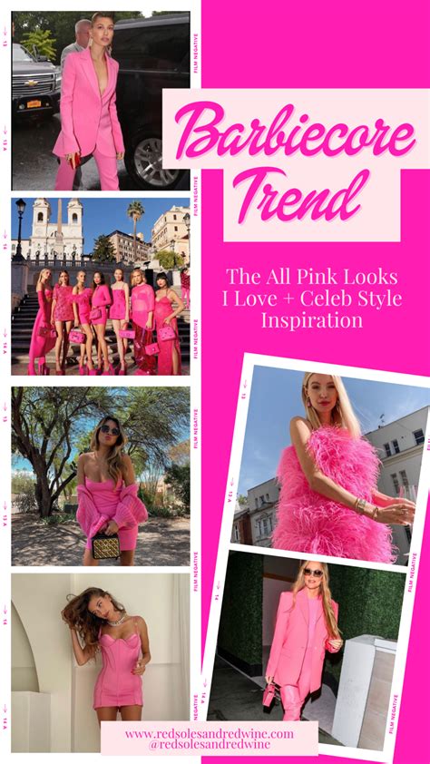 Barbiecore Trend All Pink Looks I Love Celeb Style Inspiration Red