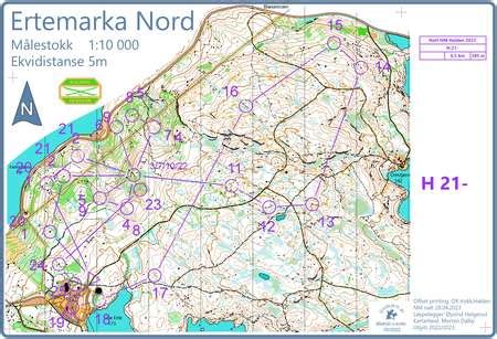 Orienteering Maps On Twitter 2023 04 28 NM Natt H 21 April 28th