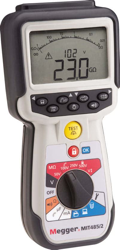 Megger Mit Megohmmeter Cat Iv Insulation Tester Off