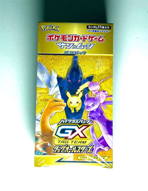 Pokemon Tag Team All Stars Sm12a Booster Box Japanese Hobbies And Toys