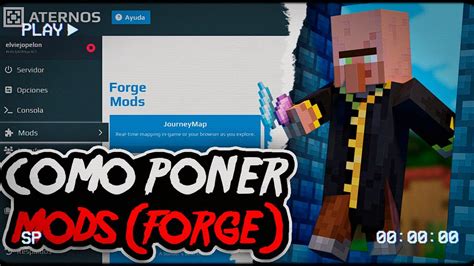 Como Poner Mods En Aternos Forge Youtube