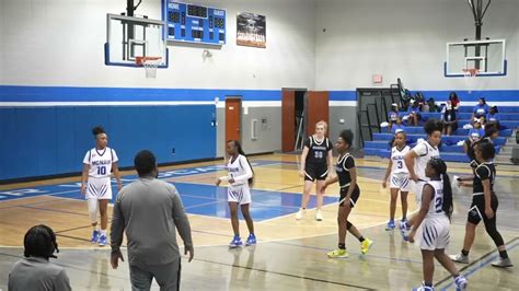 Top Ranked Middle School Team Mcnair 8th Grade Girls Basketball Vs