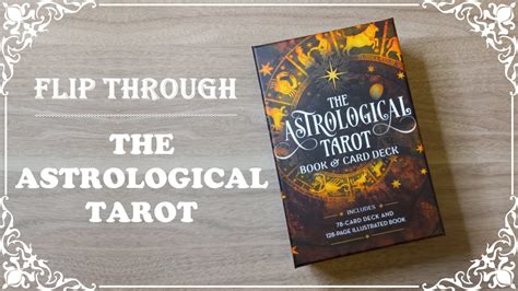 The Astrological Tarot Book And Card Set Unboxing And Flip Through