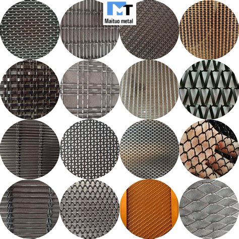 Expandedperforatedwoven Decorative Metal Mesh Screen Aluminium Expanded Metal Mesh And