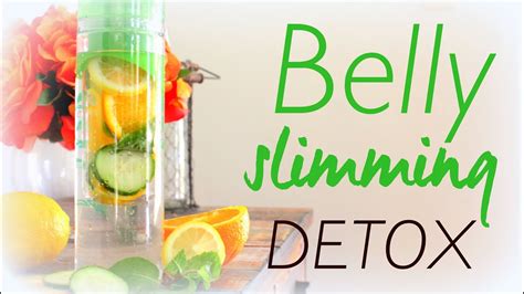 Natural Belly Slimming Detox Water Recipe Youtube