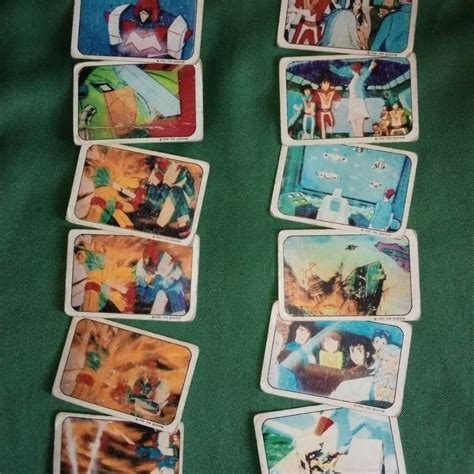 Voltes V Local Trading Cards 1986 New Soonly Foods Cards Trading