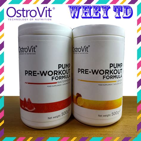 Ostrovit Pump Pre Workout Formula G Gi P T Ng S C M Nh S C B N Pre