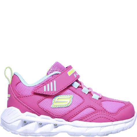 Girls Skechers S Lights Magna Lights Expert Level Touch Fastening