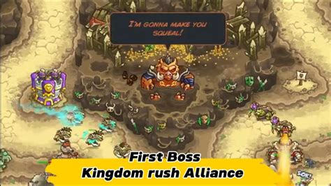 Kingdom Rush Alliance First Boss Kingdomrushalliance Bossfight