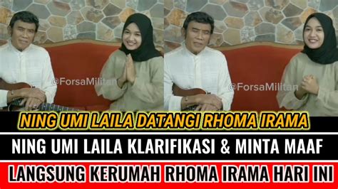 Ning Umi Laila Minta Maaf Langsung Kepada Rhoma Irama Rhoma Irama