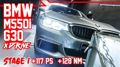 BMW M550i G30 Softwareoptimierung Stage 1 Chiptuning Dyno