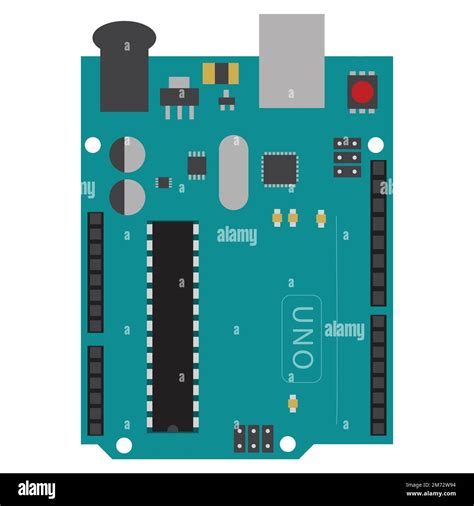 Vector Design Of Arduino Uno Microcontroller Stock Vector Image Art