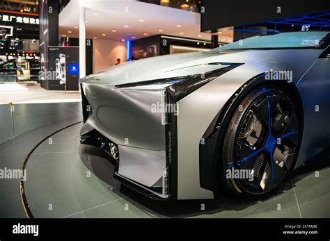 Qoros Milestone Concept Seen At The 2020 Beijing Auto Show Stock Photo