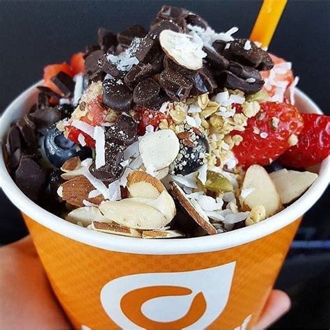 What's your favourite froyo toppings? #regram @orangeleafau @orange ...