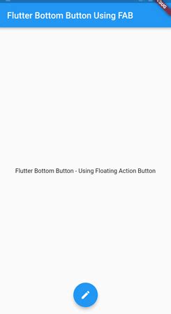 5 Flutter Bottom Button Examples With Tutorial AndroidRide