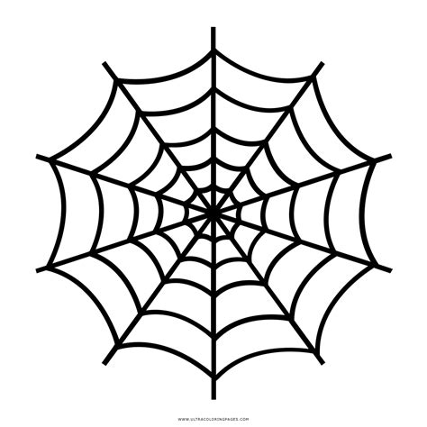 Spider Web Coloring Page - Ultra Coloring Pages