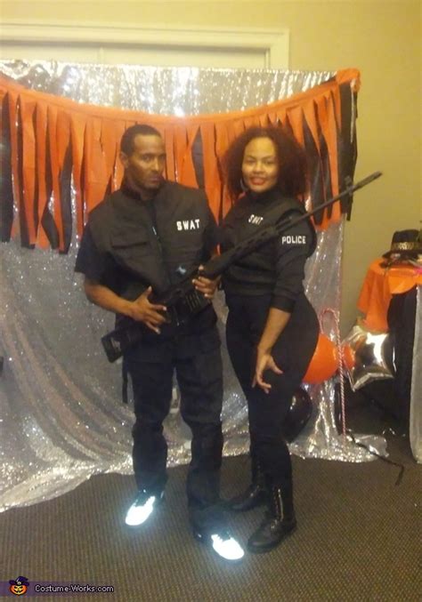 Swat Team Couple Halloween Costume