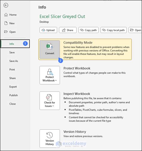 Excel Slicer Greyed Out 2 Methods ExcelDemy