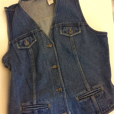 Denim Vest Etsy