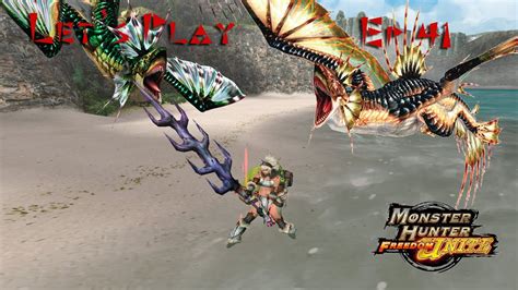 Let S Play Monster Hunter Freedom Unite Pt Br Ep Plesioth E Green