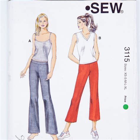 Kwik Sew Pattern Etsy